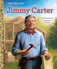 Book cover for Jimmy Carter: A Little Golden Book Biography