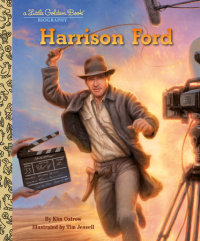 Book cover for Harrison Ford: A Little Golden Book Biography