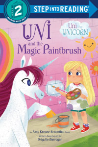 Book cover for Uni and the Magic Paintbrush