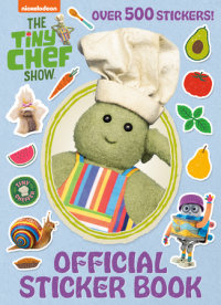 Book cover for The Tiny Chef Show Official Sticker Book (The Tiny Chef Show)