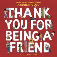Cover of Thank You for Being a Friend cover