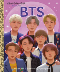 Book cover for BTS: A Little Golden Book Biography
