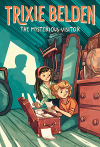 Book cover for The Mysterious Visitor: Trixie Belden