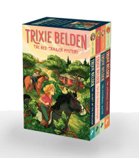 Book cover for Trixie Belden Boxed Set #1-4