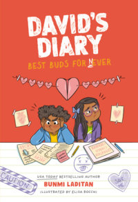Book cover for David\'s Diary #4: Best Buds for Never