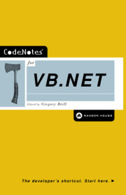 CodeNotes for VB.NET 