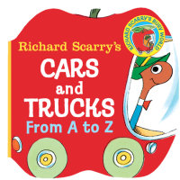 Book cover for Richard Scarry\'s Cars and Trucks from A to Z