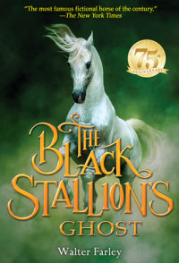 Book cover for The Black Stallion\'s Ghost