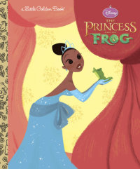 Book cover for The Princess and the Frog Little Golden Book (Disney Princess and the Frog)