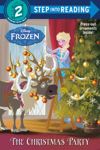 Book cover for The Christmas Party (Disney Frozen)