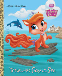 Book cover for Treasure\'s Day at Sea (Disney Princess: Palace Pets)