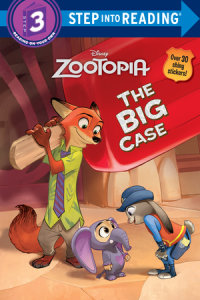 Book cover for The Big Case (Disney Zootopia)