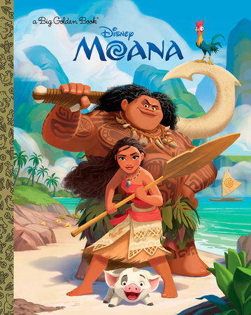 Moana Big Golden Book (Disney Moana) by RH Disney: 9780736436021