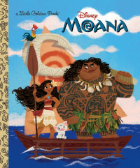 Cover of Moana Little Golden Book (Disney Moana)