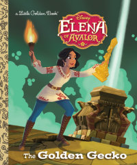 Book cover for The Golden Gecko (Disney Elena of Avalor)
