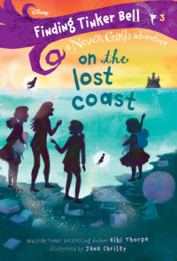 Book cover for Finding Tinker Bell #3: On the Lost Coast (Disney: The Never Girls)