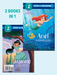 Book cover for Ariel Is Fearless/Jasmine Is Helpful (Disney Princess)