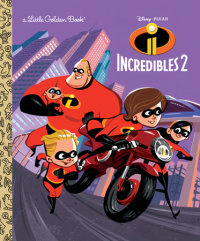 Cover of Incredibles 2 Little Golden Book (Disney/Pixar Incredibles 2) cover