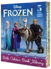 Frozen Little Golden Book Library (Disney Frozen) 