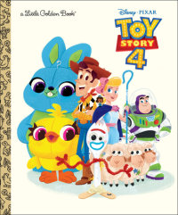 Book cover for Toy Story 4 Little Golden Book (Disney/Pixar Toy Story 4)