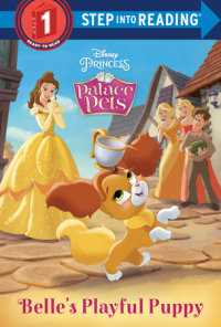 Cover of Belle\'s Playful Puppy (Disney Princess: Palace Pets) cover
