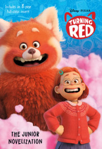 Book cover for Disney/Pixar Turning Red: The Junior Novelization