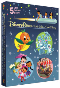Book cover for Disney Parks Little Golden Book Library (Disney Classic)