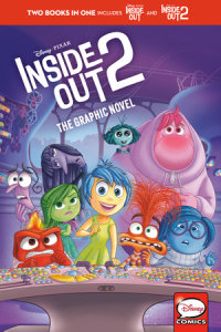 Book cover for Disney/Pixar Inside Out 2: The Graphic Novel (Includes Inside Out!)