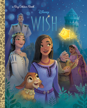 Disney Wish Big Golden Book - By Golden Books (hardcover) : Target