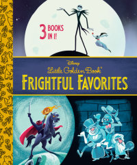 Book cover for Disney Little Golden Book Frightful Favorites (Disney Classic)