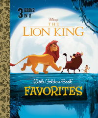 Cover of The Lion King Little Golden Book Favorites (Disney The Lion King)