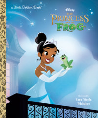 Book cover for The Princess and the Frog Little Golden Book (Disney Princess)