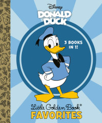 Book cover for Donald Duck Little Golden Book Favorites (Disney Classic)
