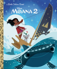 Book cover for Disney Moana 2 Little Golden Book