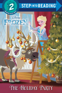 Book cover for The Holiday Party (Disney Frozen)