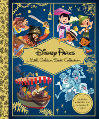 Book cover for Disney Parks Little Golden Book Collection
