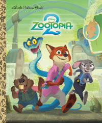 Book cover for Disney Zootopia 2 Little Golden Book