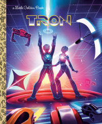 Cover of Disney Tron Little Golden Book cover