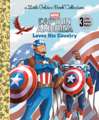 Book cover for Captain America Loves His Country (Marvel)