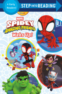 Book cover for Spidey and His Amazing Friends: Webs Up! (Marvel)