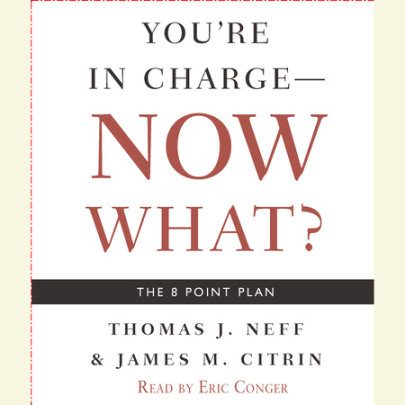 You're in Charge--Now What? Cover