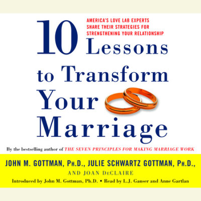 Ten Lessons to Transform Your Marriage cover