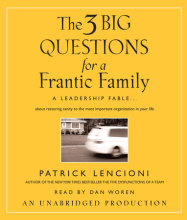 The Three Big Questions for a Frantic Family Cover