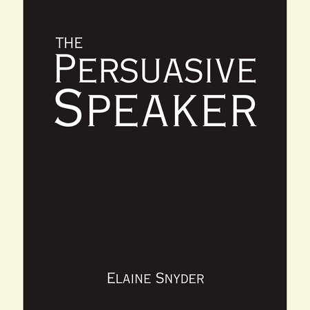 The Persuasive Speaker Cover