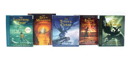Percy Jackson and the Olympians books 1-5 CD Collection by Rick Riordan |  Penguin Random House Audio