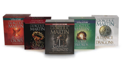 George R. R. Martin Song of Ice and Fire Audiobook Bundle