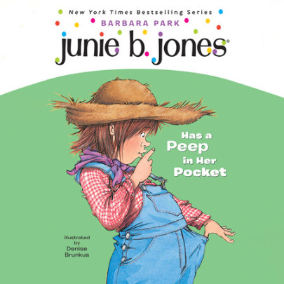 Junie B. Jones Has a Peep in her Pocket Cover
