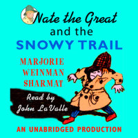 Cover of Nate the Great and the Snowy Trail cover