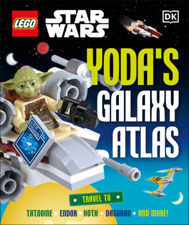 LEGO Star Wars Yoda's Galaxy Atlas (Library Edition) by Simon Hugo