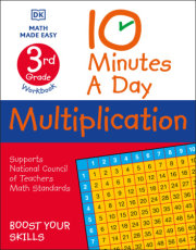 10 Minutes a Day Multiplication, 3rd Grade 